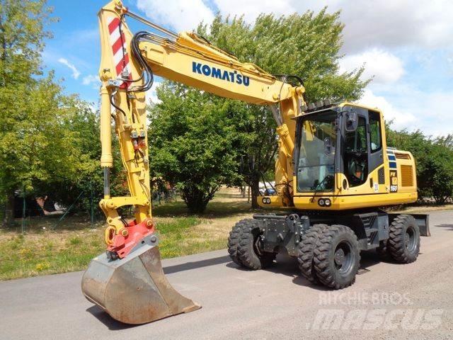Komatsu PW 160-10 Mobilbagger