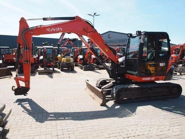 Kubota KX080-4a Minibagger < 7t