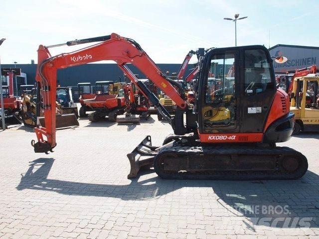 Kubota KX080-4a Minibagger < 7t
