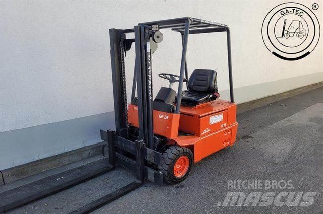 Linde E15 Elektrostapler