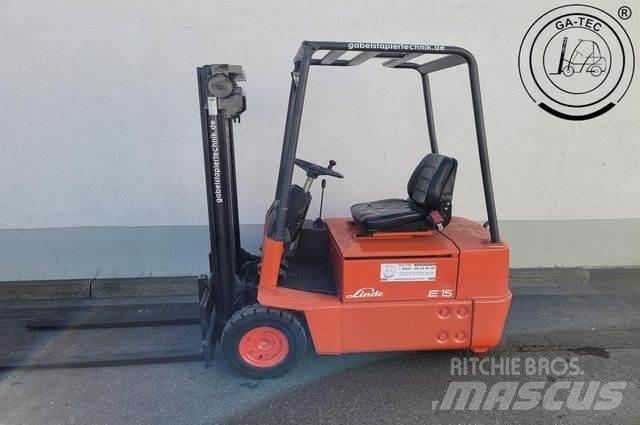 Linde E15 Elektrostapler