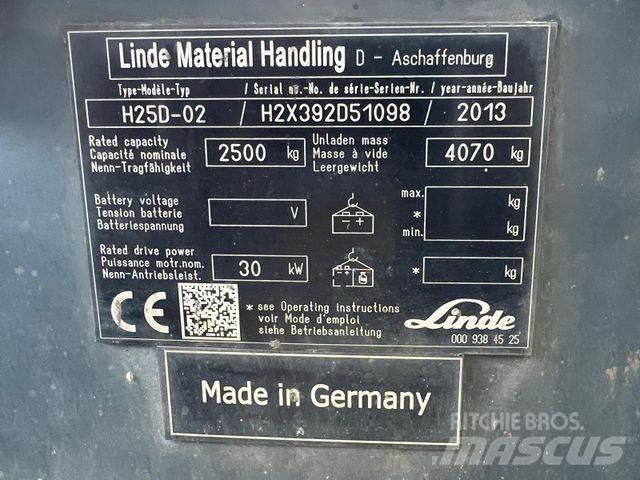 Linde H 25 Andere Gabelstapler