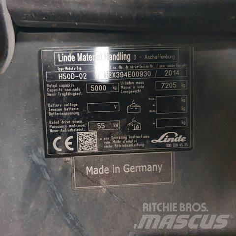 Linde H50D-02 Dieselstapler