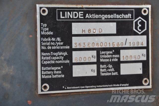 Linde H60D / Duplex Dieselstapler