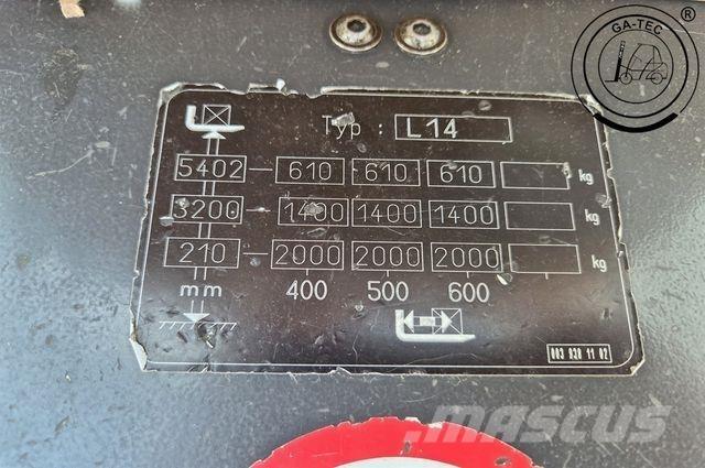Linde L14i Hochhub-Kommissionierer