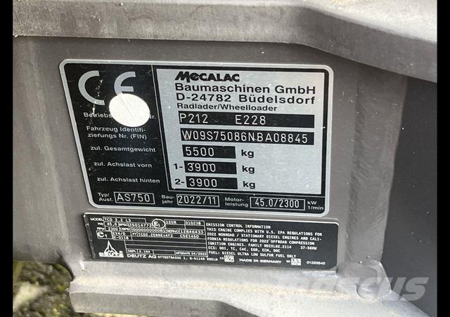Mecalac AS 750 Radlader