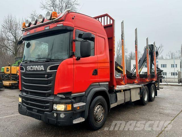 Scania R520 V8 Holztransporter