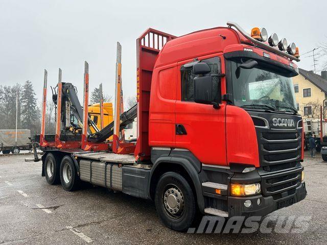 Scania R520 V8 Holztransporter