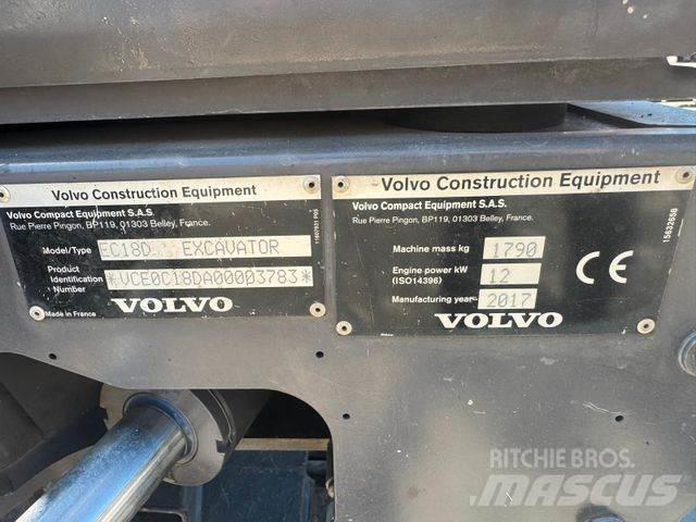 Volvo EC18D Minibagger < 7t