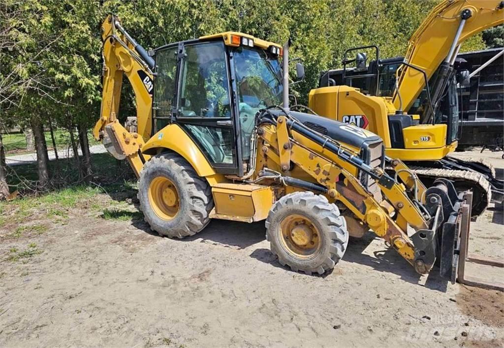 CAT 420E Baggerlader