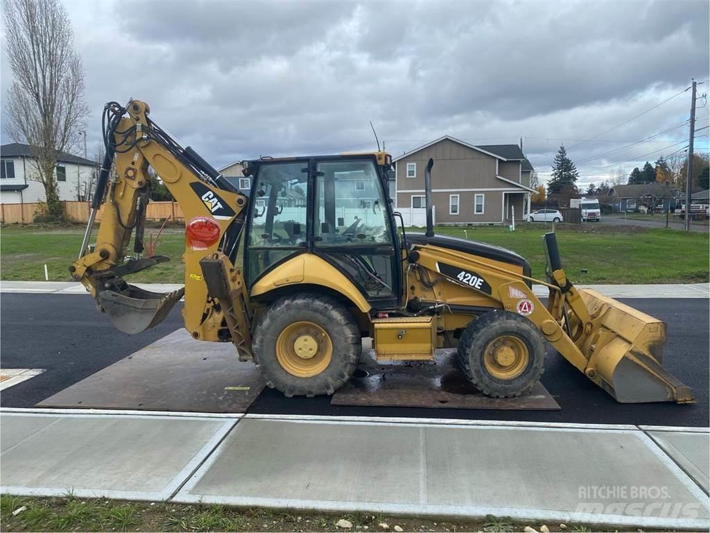 CAT 420E Baggerlader