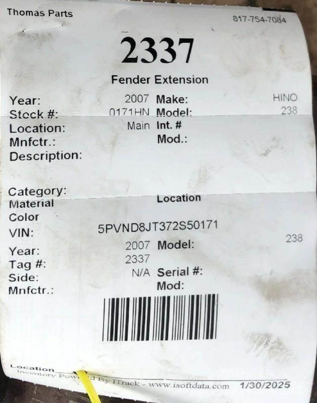 Hino 238 Transport Sonstige