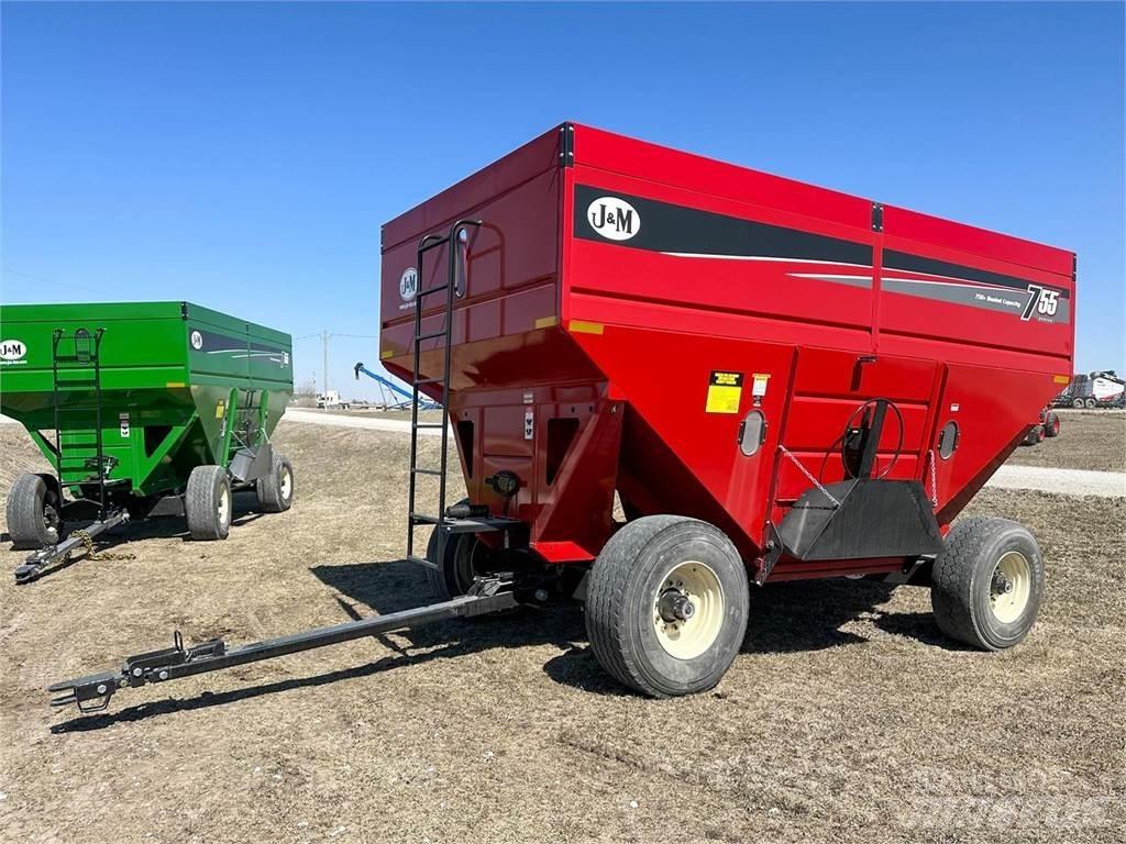 J&M 755SD Getreideanhänger