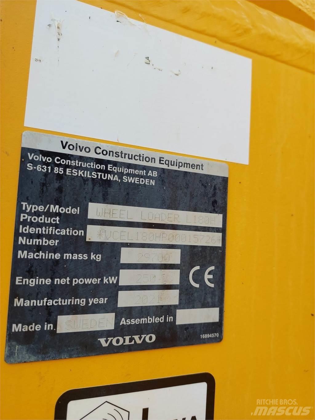 Volvo L 180H Radlader
