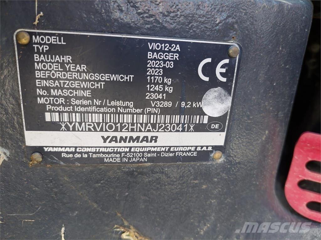 Yanmar Vio 12 Raupenbagger