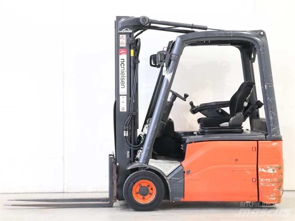 Linde E16/386-01 Elektrostapler