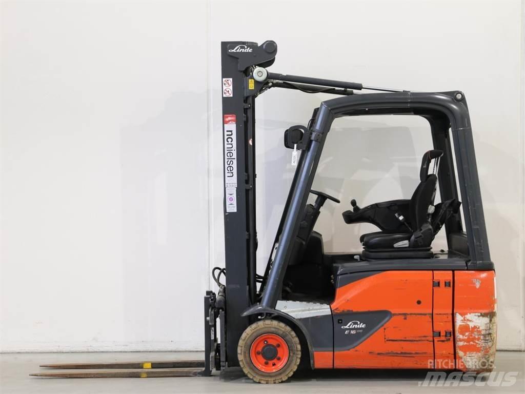 Linde E16/386-02 Elektrostapler