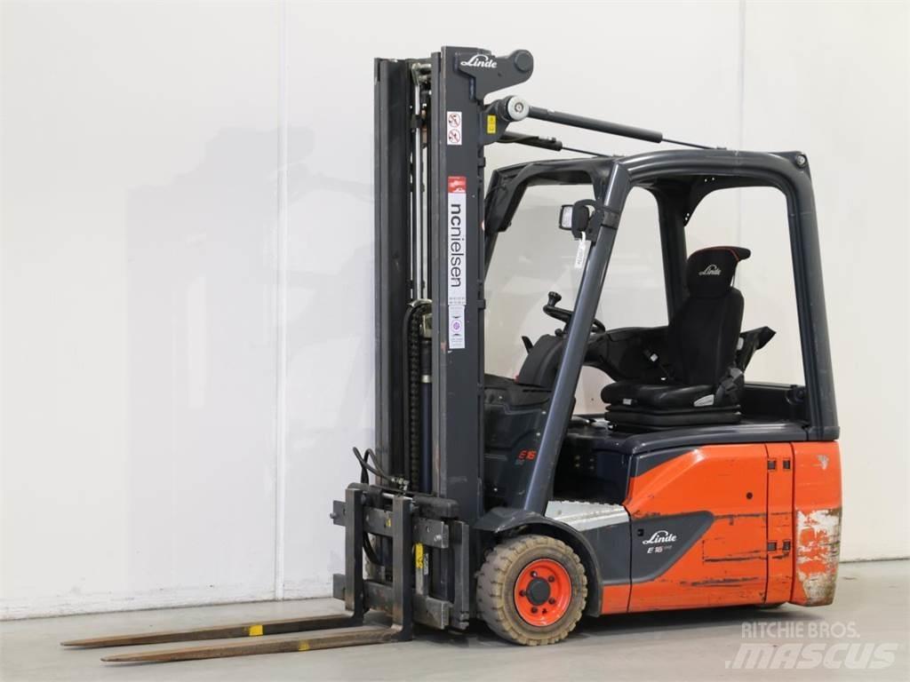 Linde E16/386-02 Elektrostapler