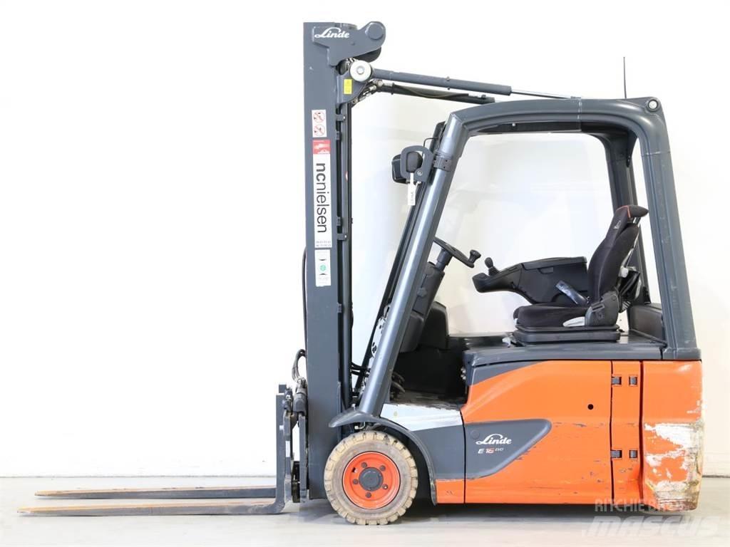 Linde E16/386-02 EVO Elektrostapler