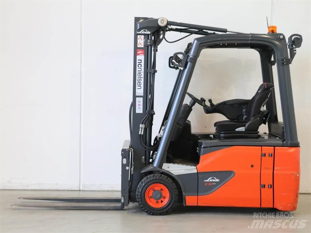 Linde E16/386-02 EVO Elektrostapler