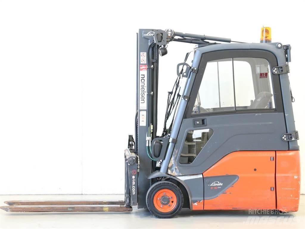 Linde E16/386-02 EVO Elektrostapler