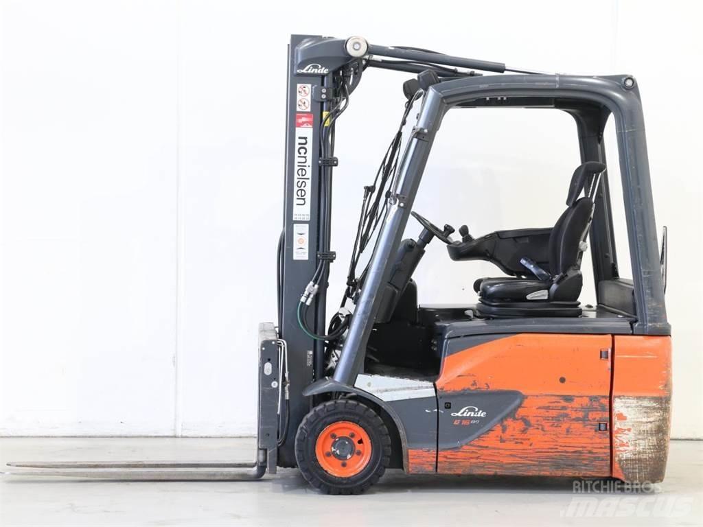 Linde E16 EVO/386-02 Elektrostapler