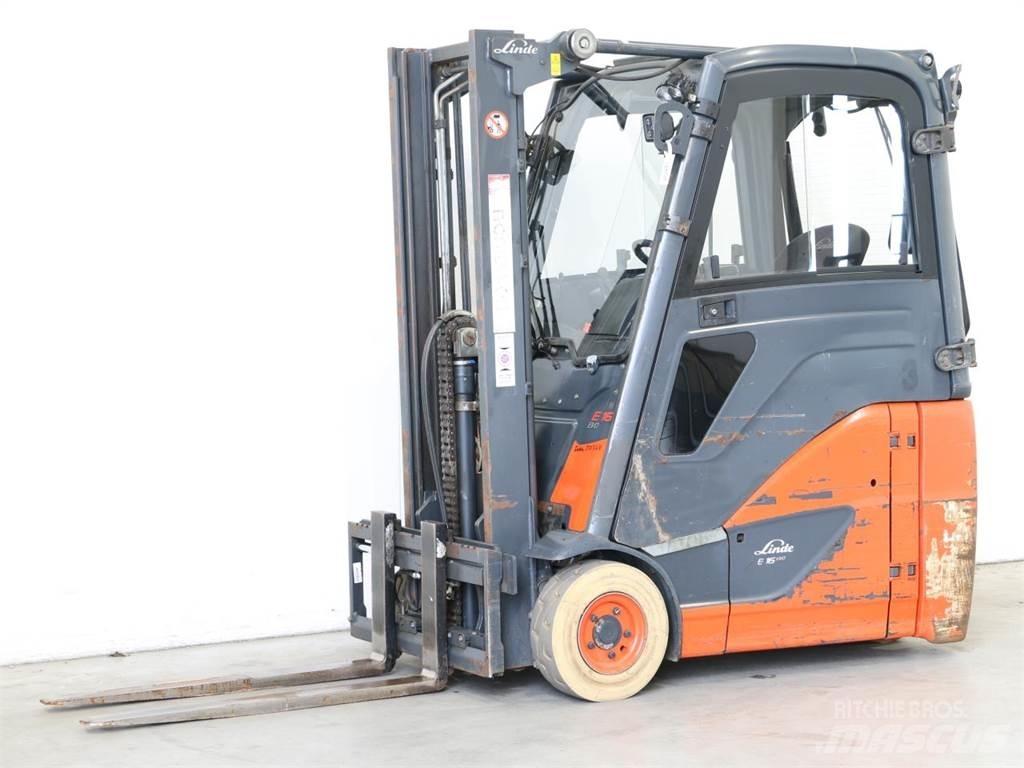 Linde E16H/386-02 Elektrostapler