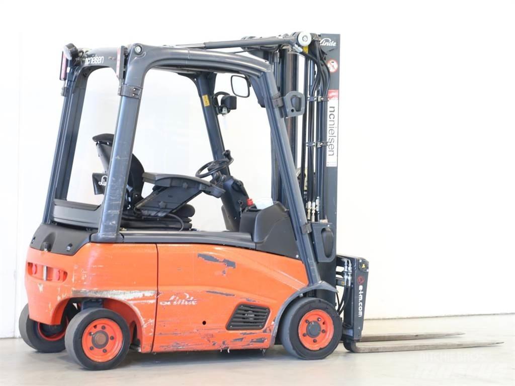 Linde E16P/386-02 Elektrostapler