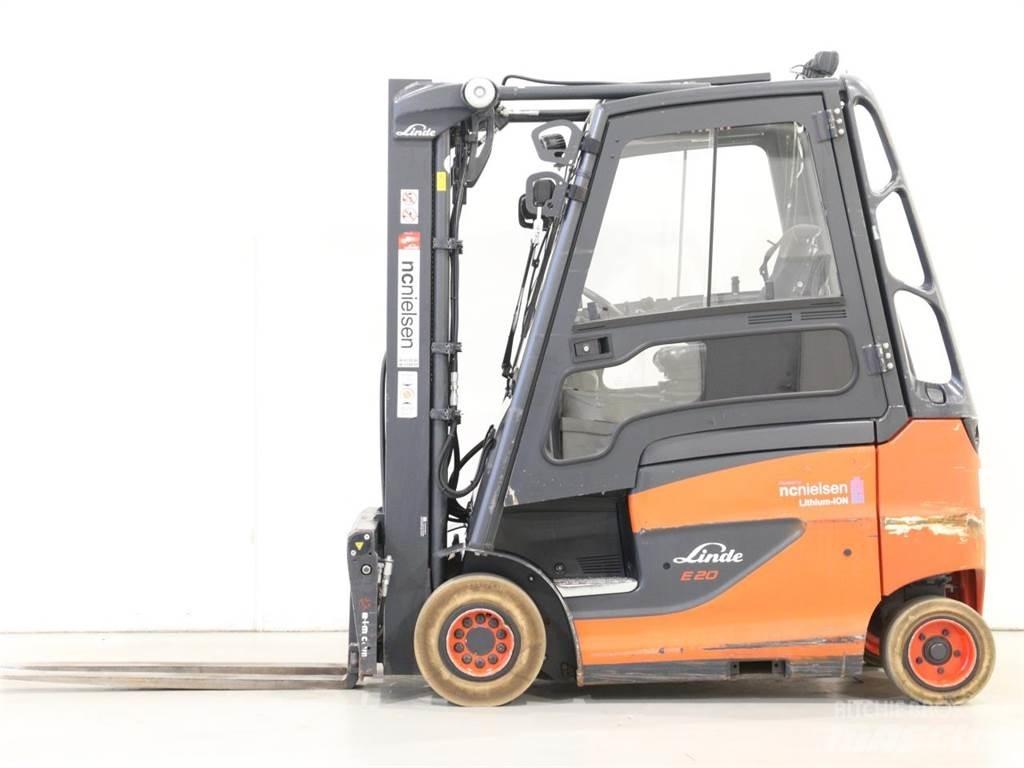Linde E20/600H/387 Elektrostapler