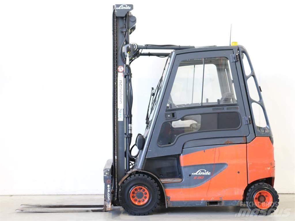 Linde E20/600H/387 Elektrostapler