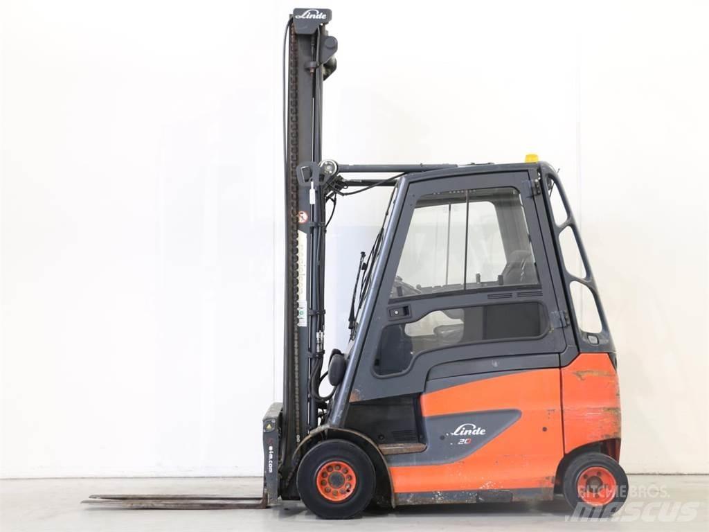 Linde E20/600H/387 Elektrostapler