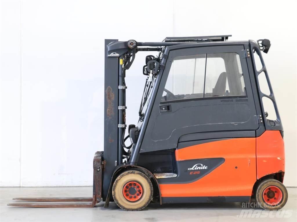 Linde E25/600HL/387 Elektrostapler
