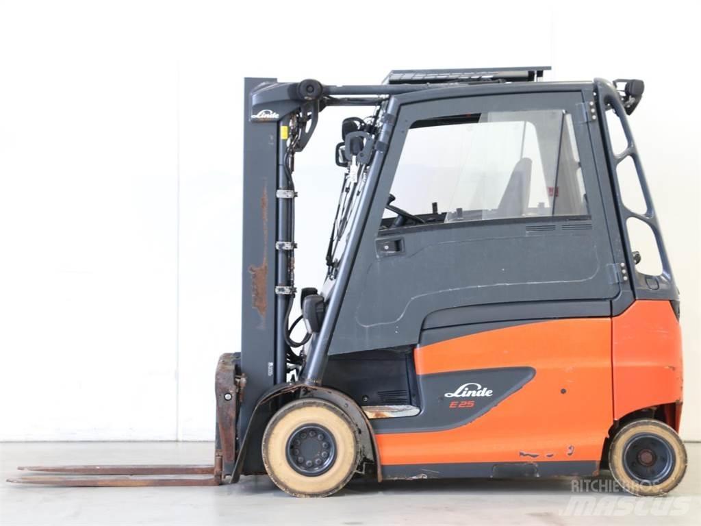 Linde E25/600HL/387 Elektrostapler
