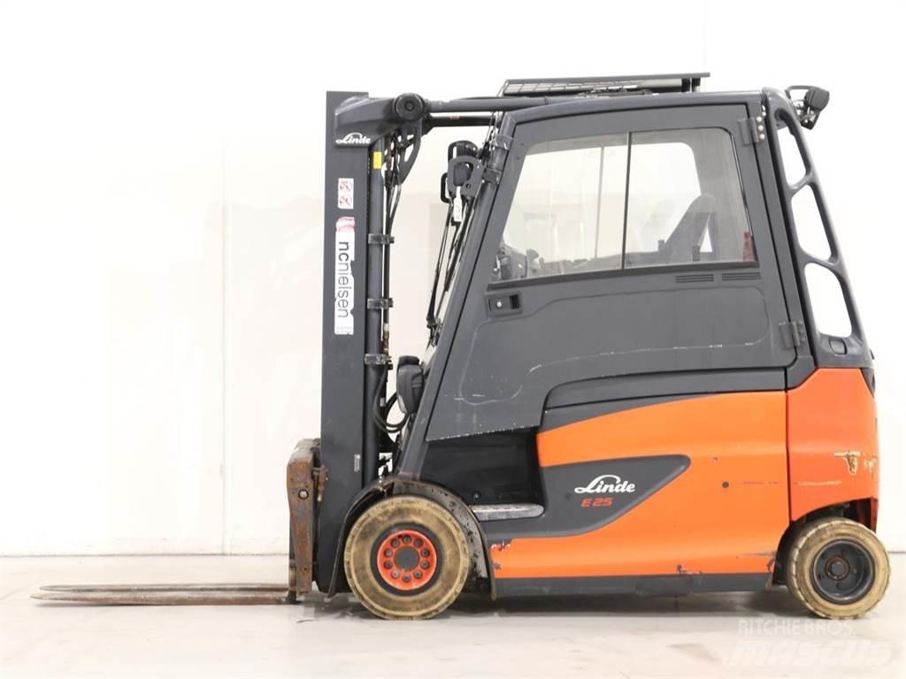 Linde E25/600HL/387 Elektrostapler