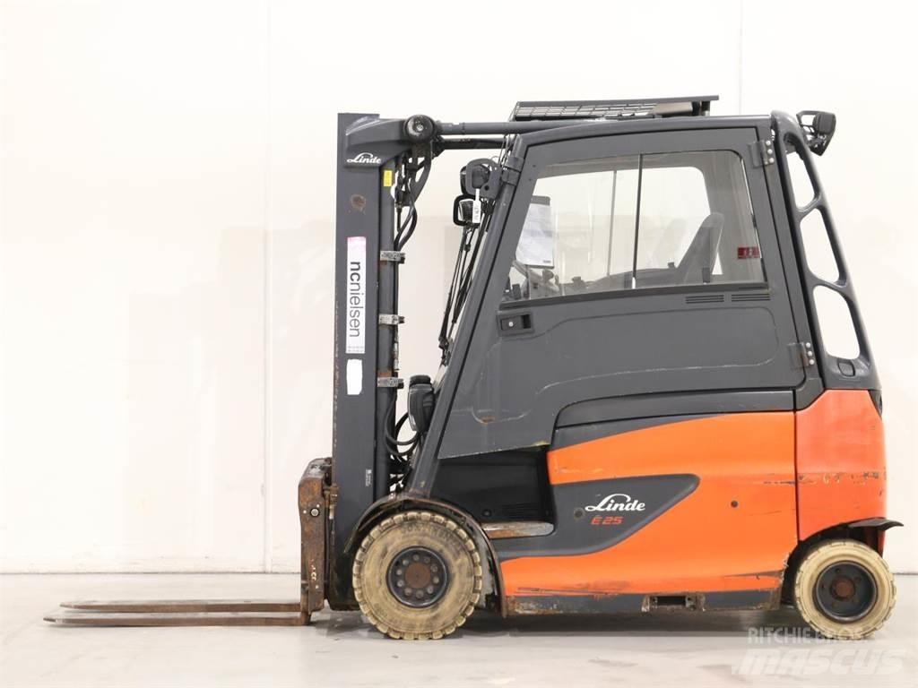 Linde E25/600HL/387 Elektrostapler
