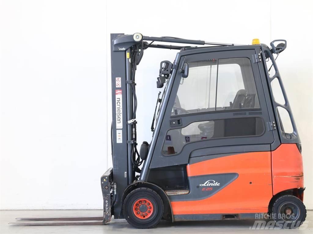 Linde E25/600HL/387 Elektrostapler