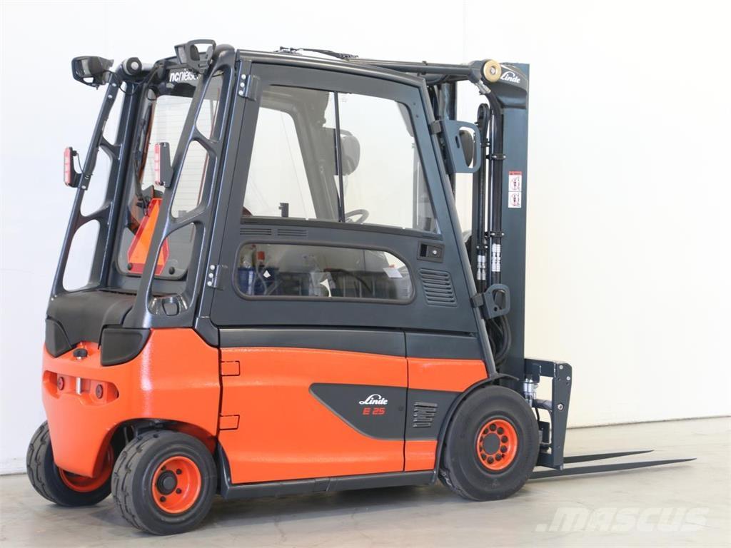 Linde E25L/387 Elektrostapler