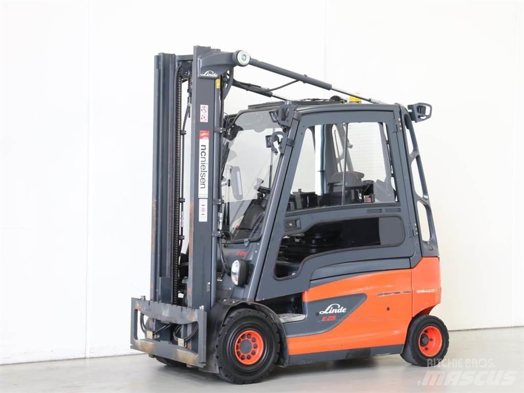 Linde E25L/387 Elektrostapler
