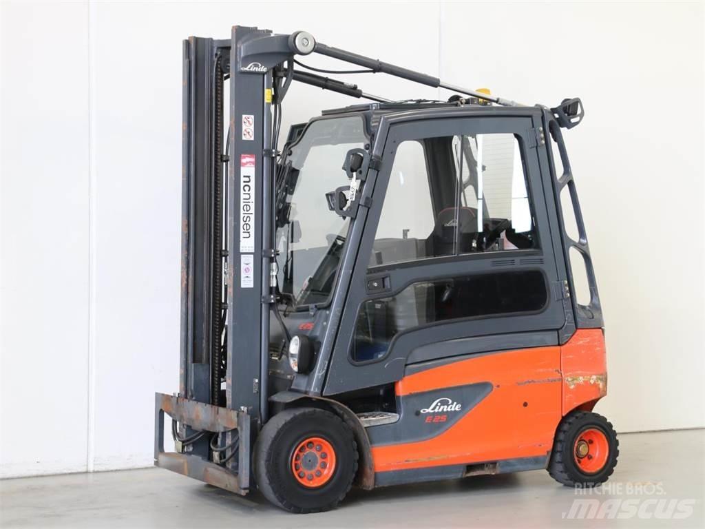 Linde E25L/387 Elektrostapler