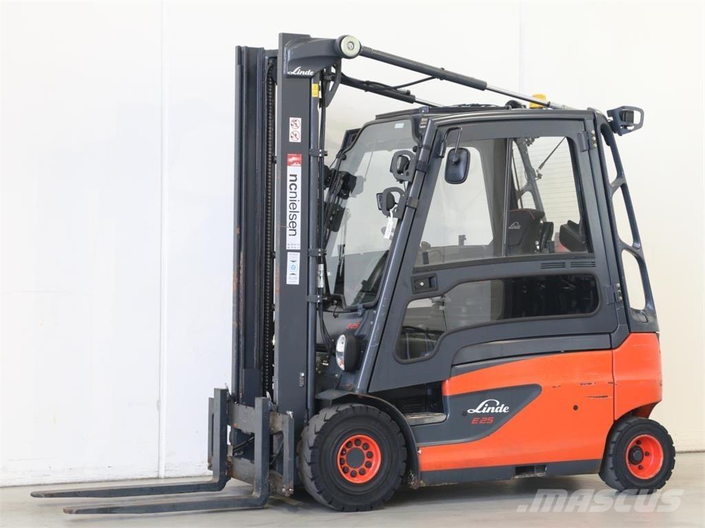 Linde E25L/387 Elektrostapler