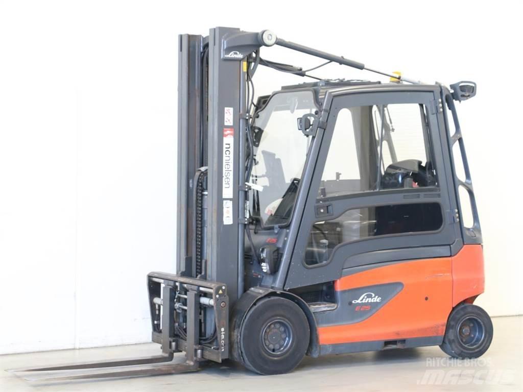 Linde E25L/387 Elektrostapler