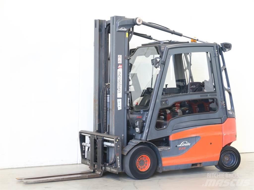 Linde E25L/387 Elektrostapler