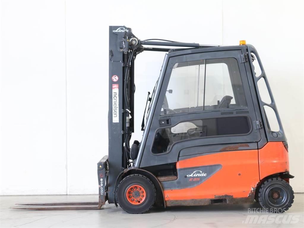 Linde E25L/387 Elektrostapler