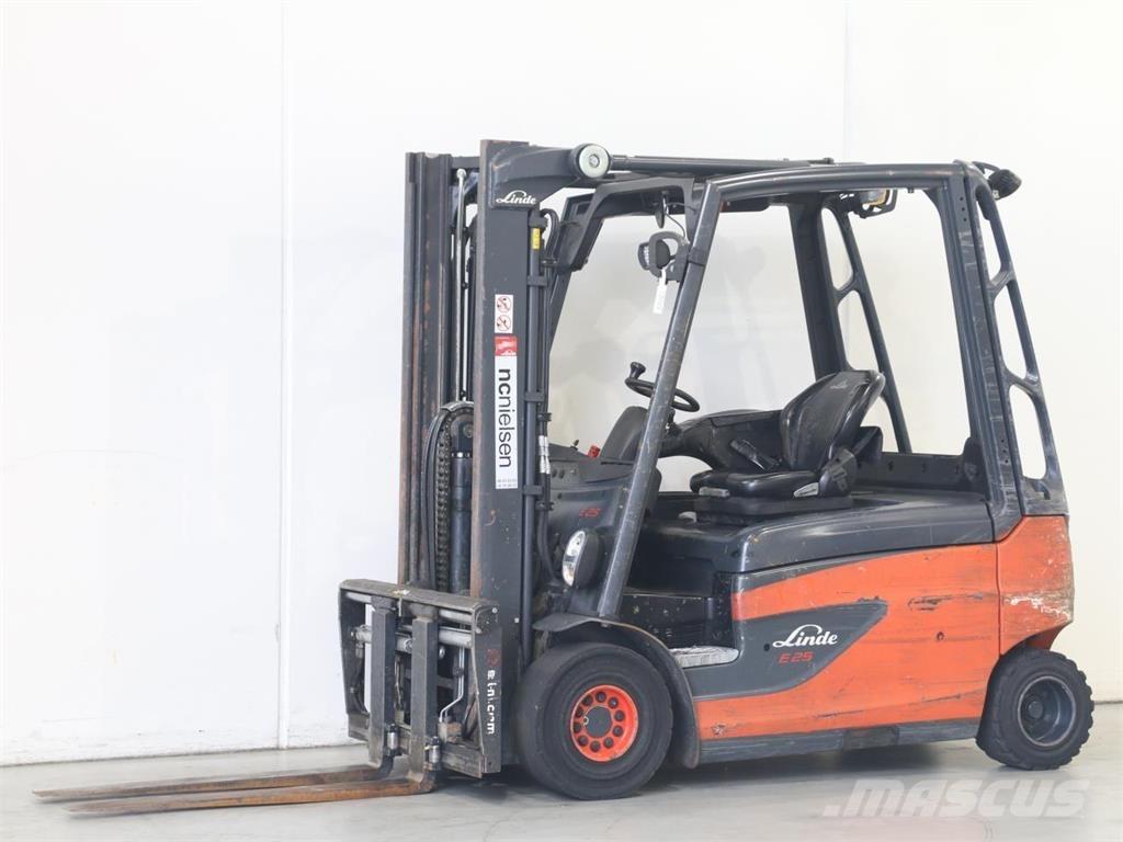 Linde E25L/387 Elektrostapler