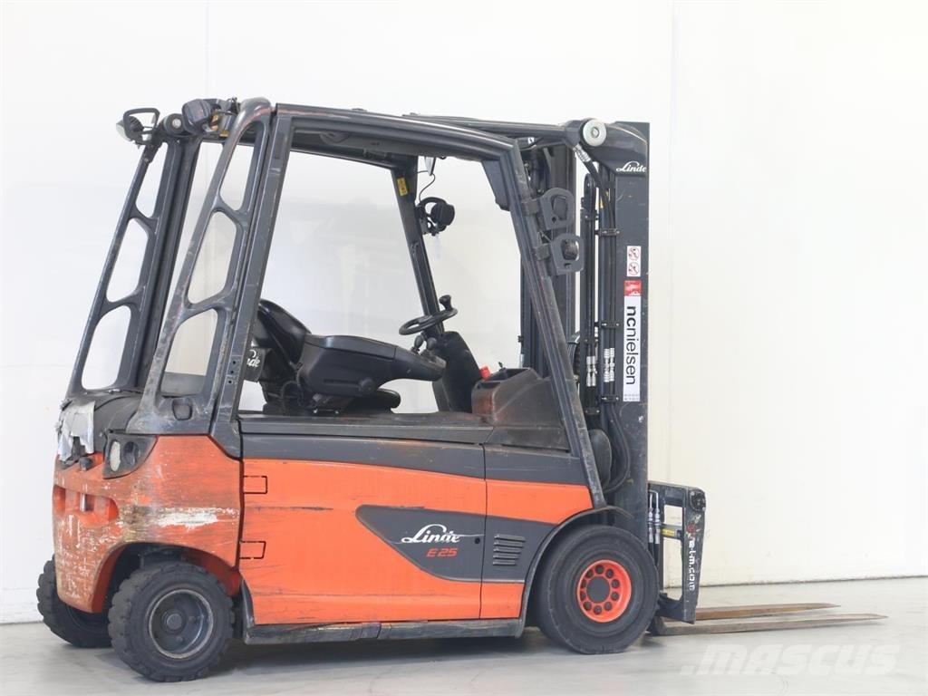 Linde E25L/387 Elektrostapler
