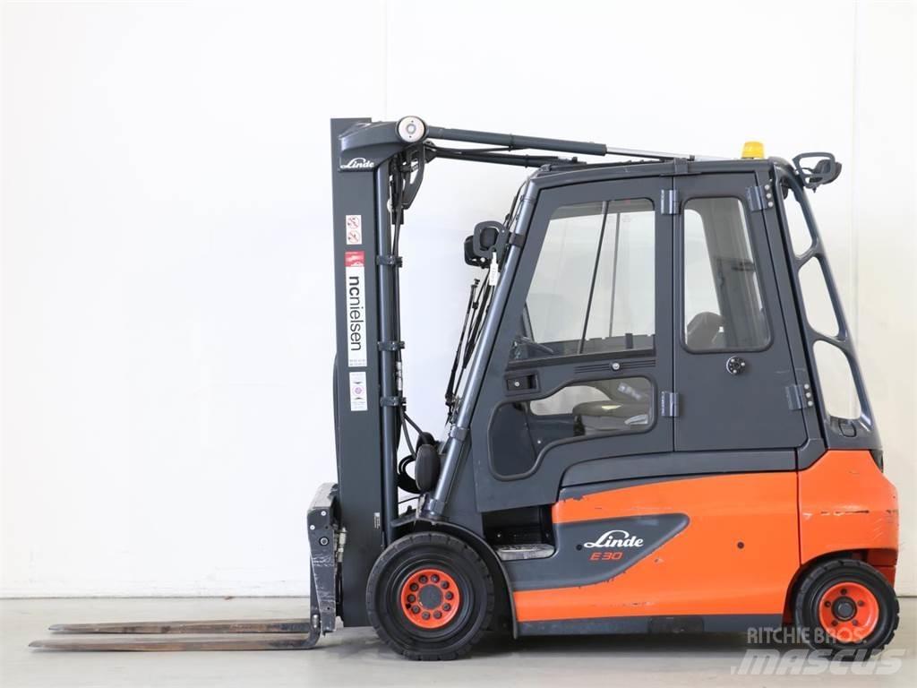 Linde E30L/387 Elektrostapler
