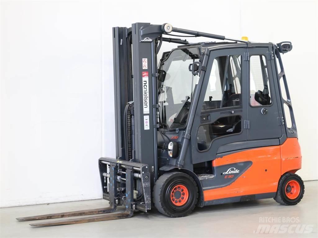 Linde E30L/387 Elektrostapler