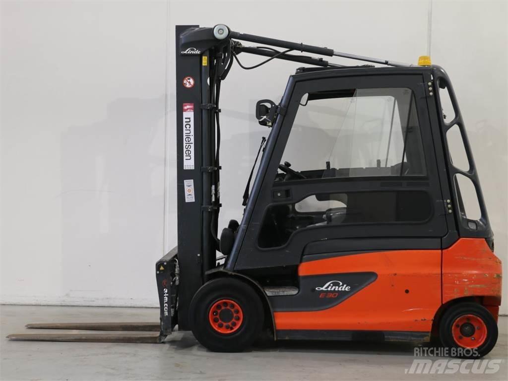 Linde E30L/387 Elektrostapler
