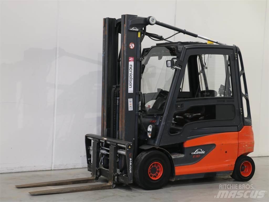 Linde E30L/387 Elektrostapler