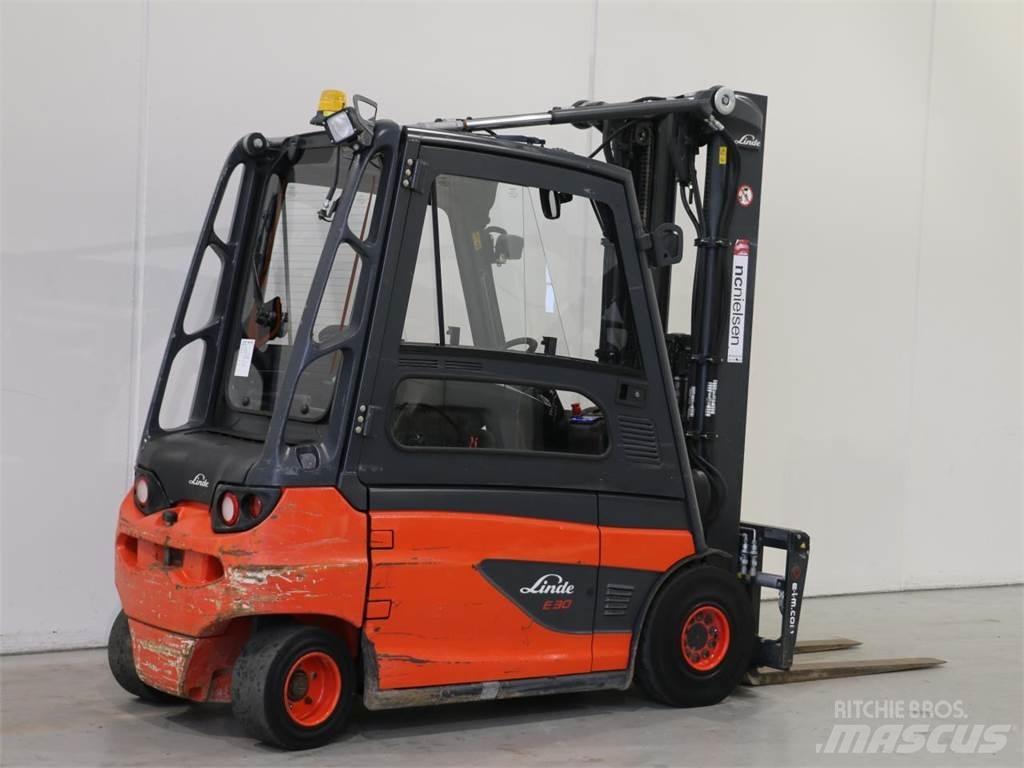 Linde E30L/387 Elektrostapler